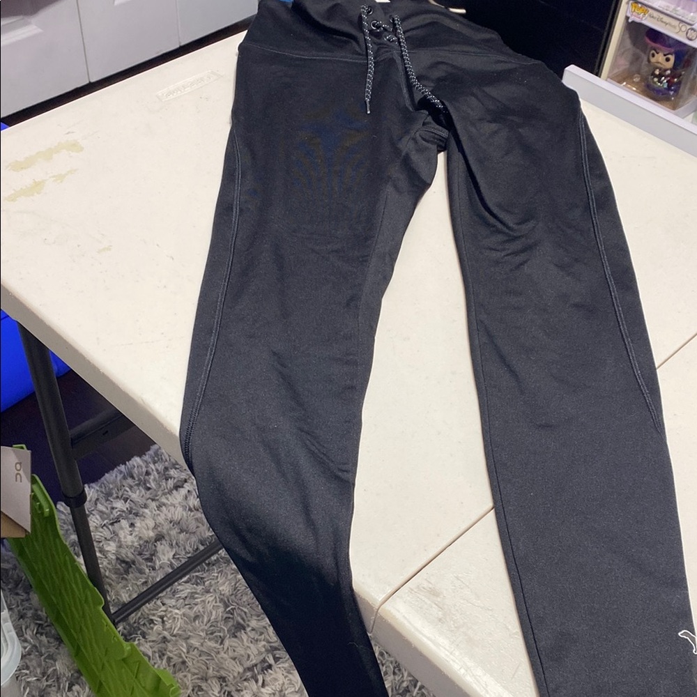 PINK Victoria's Secret Black Leggings small